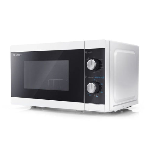 Sharp yc-mg01e-w forno a microonde nero, bianco microonde con grill superficie piana 20 l 800 w - SHAYCMG01EW