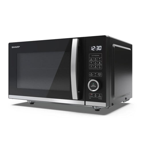 Sharp yc-qg204ae-b forno a microonde nero microonde con grill superficie piana 20 l 800 w - SHAYCQG204AEB