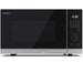 Sharp yc-pg284ae-s forno a microonde nero, argento microonde con grill superficie piana 28 l 900 w
