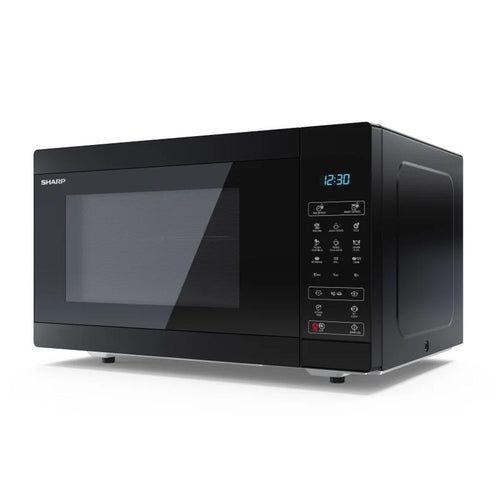 Sharp yc-mg81e-b forno a microonde nero microonde con grill superficie piana 28 l 900 w - SHAYCMG81EB