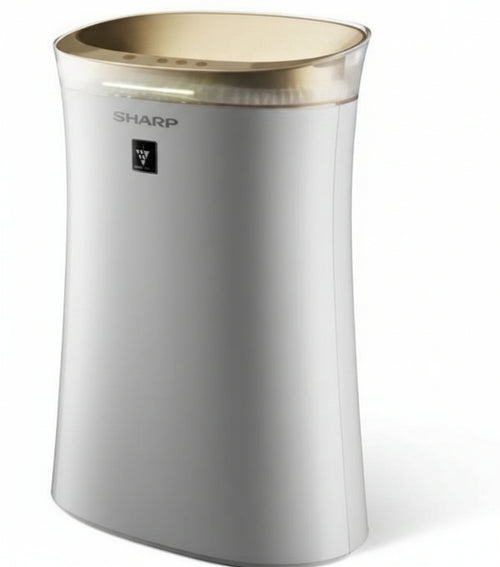 Sharp home appliances ua-pg50e-w purificatore 38 m² 52 db oro, bianco 47 w