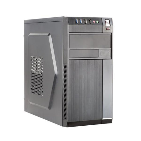 Case Itek Robb - Alimentatore incluso 500 Watt - USB 3.0 / Ingresso Audio - Micro Atx - Nero