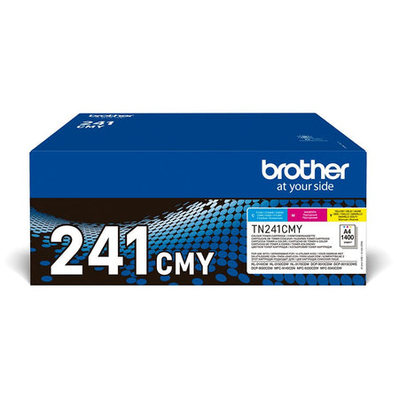 Brother tn-241cmy cartuccia toner 3 pz originale ciano, magenta, giallo - TN241CMY