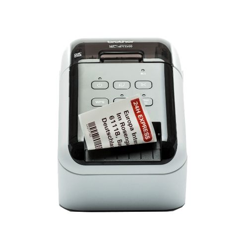 Brother ql-810w stampante per etichette (cd) termica diretta a colori 300 x 600 dpi 176 mm/s con cavo e senza cavo dk wi-fi - QL810WCUA1