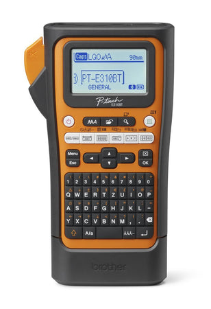 Brother pt-e310btvp stampante per etichette (cd) trasferimento termico 180 x 180 dpi 20 mm/s con cavo e senza cavo hse/tze bluetooth qwerty - PTE310BTVPQL1