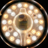 Ventilatore a soffitto con telecomando Rondine 3 pale in ABS e luce a led Ø 132 cm