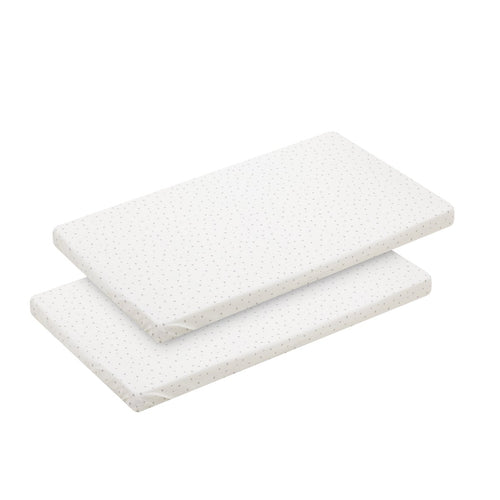 2 Lenzuolo Regolabile - Culla 50X82X10 Cm Magia Grey