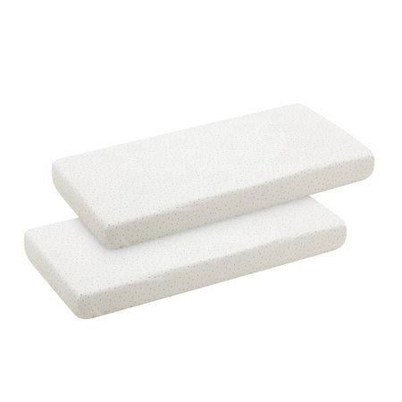 2 Lenzuolo Regolabile-Culla 60 60X120X17 Cm Magia Grey