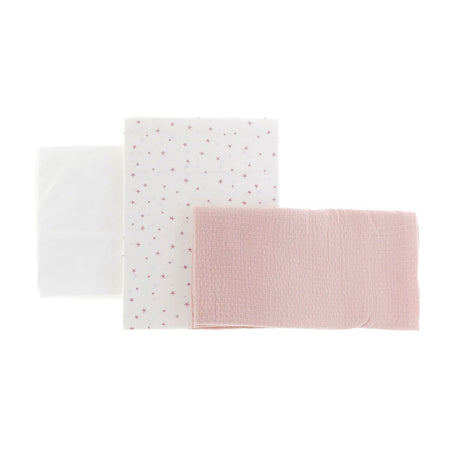 Completo Lettino 3 Pz 100X165X1 Cm Magia Rosa