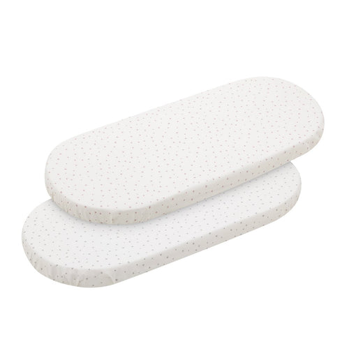 2 Lenzuolo Regolabile-Cestone 35X80X7 Cm Magia Rosa