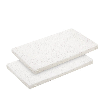 2 Lenzuolo Regolabile - Culla 50X82X10 Cm Magia Rosa