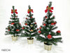 Albero Innevato 60cm Rosso 3 Assortimenti