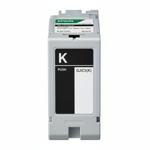 Epson gjic5(k): ink cartridge for colorworks c831 and gp-m831 (black) - C13S020563
