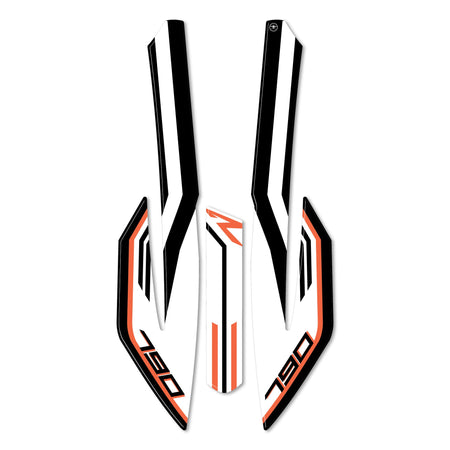 Adesivo Protezione Parafango moto compatibile con KTM 790 Adventure R 2019-20