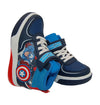 Scarpe Capitan America con luci numeri dal 25 al 33 blu