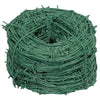 Filo spinato plastificato verde per recinzione metallica dispenser da 100 mt