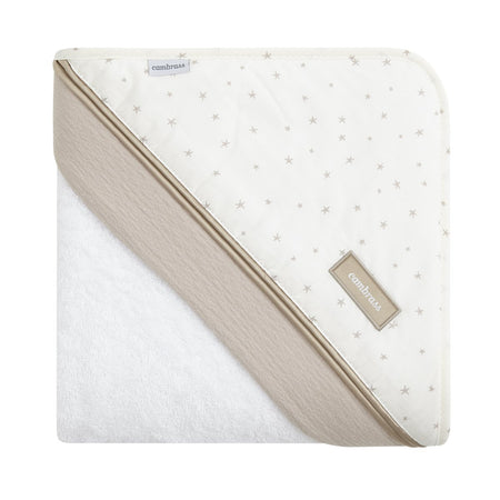 Accappatoio Neonato 100X100X1 Cm Magia Beige