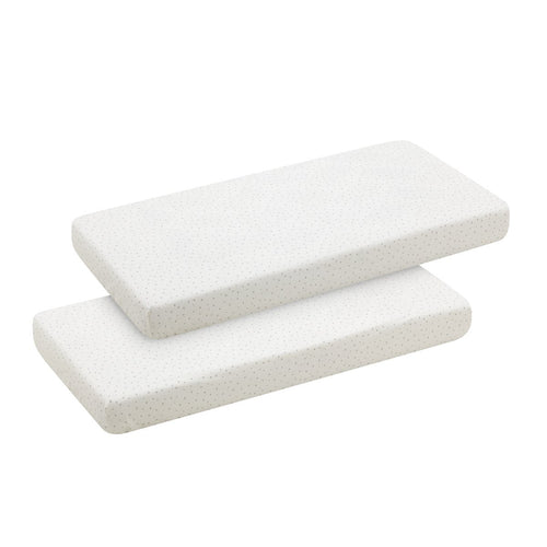 2 Lenzuolo Regolabile-Culla 60 60X120X17 Cm Magia Beige