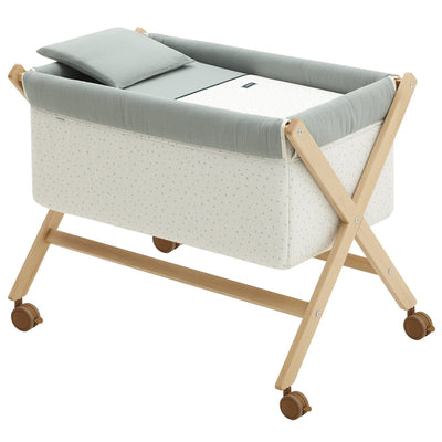 Culla X Di Legno Une Magia Verde/Natural 55X87X74 Cm