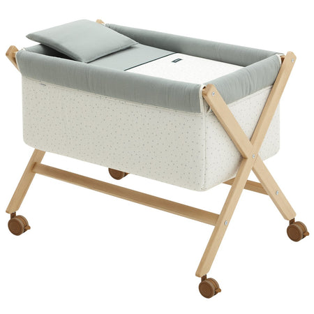 Culla X Di Legno Une Magia Verde/Natural 55X87X74 Cm