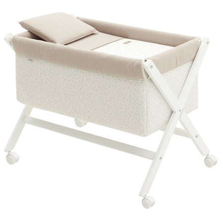 Culla X Di Legno Une Magia Beige/Bianco 55X87X74 Cm
