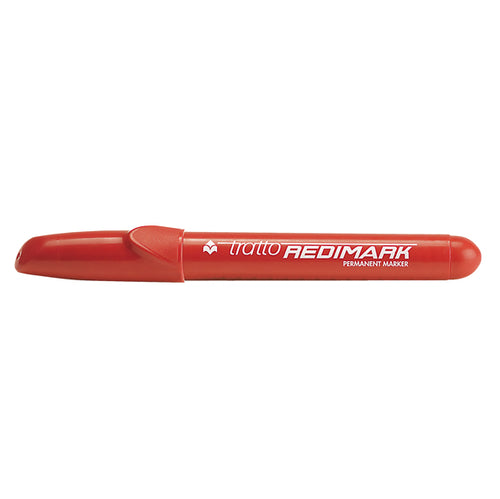 Marcatore Tratto Redimark Rosso P.Scalpello