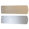 Ventilatore a soffitto moderno con 4 pale in mdf luce 60 w con telecomando 122 cm