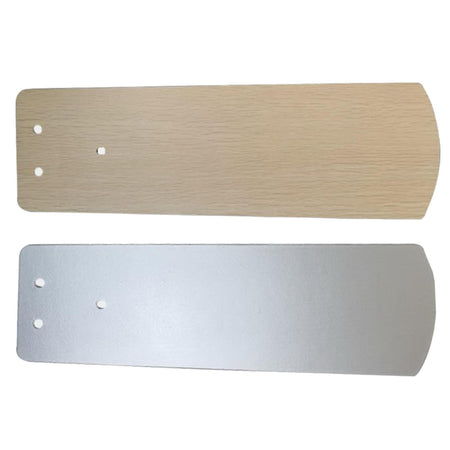 Ventilatore a soffitto moderno con 4 pale in mdf luce 60 w con telecomando 122 cm