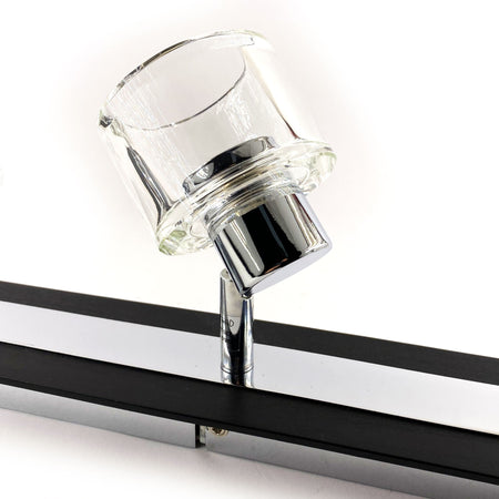 Stecca 3 faretti con vetro max 3X50W GU10 Aleyay