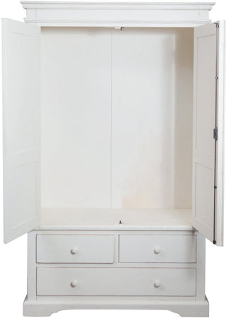 Biscottini Armadio Biscottini Country Legno Massello Tiglio Finitura Anticata 120x59x197 IT