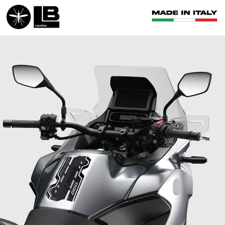Adesivo resina gel 3D Paraserbatoio moto compatibile con Honda Nt1100 2022-2023