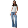 Guess t-shirt celeste chiaro logo con strass W5GI04 J1314 A719