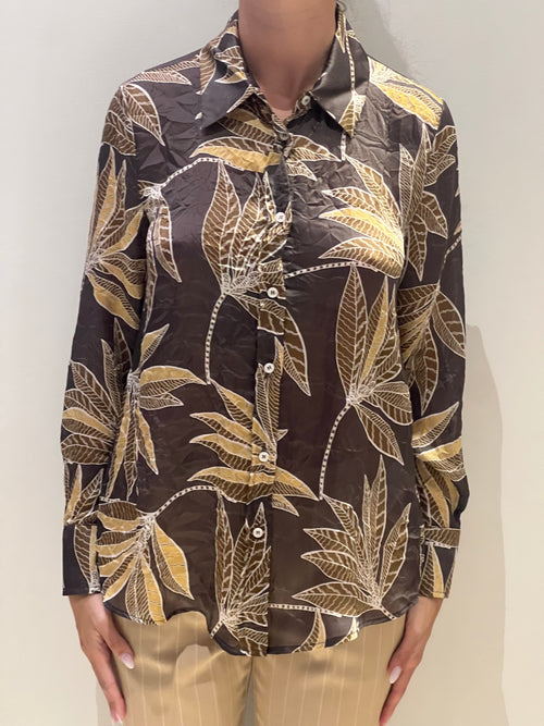 Camicia Facella raso chiffon stamp