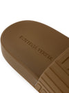 Bottega Veneta Sliders Carpet in Gomma Beige . da uomo