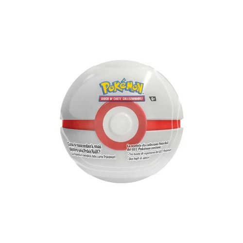 Pokémon Tin Pokéball bianca