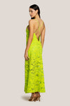 4GIVENESS | Abito lungo incrocio schiena Blossom Lace