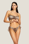 4GIVENESS | Bikini fascia e slip Real Leopard