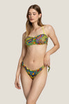 4GIVENESS | Bikini fascia e slip Snake Skin
