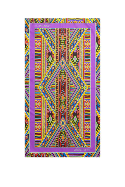4GIVENESS | Telo mare microfibra Masai Colors