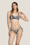 4GIVENESS | Bikini top e slip Black&White