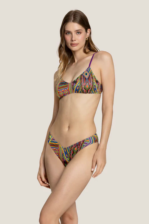 4GIVENESS | Bikini top e slip Masai Colors