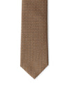GIORGIO ARMANI Cravatta bronzo in seta Giorgio Armani da uomo