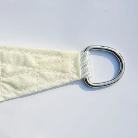 Tenda a vela Tendone parasole triangolare in poliestere (colore: bianco, dimensione: 6x6x6m) RF501-0641RF5