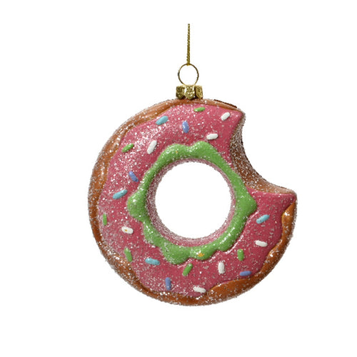 Pendaglio a forma di ciambelle per albero decorazione natalizia da 11  cm