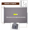 Tenda da Sole Laterale e Avvolgibile (3x1.6m) in Alluminio e Poliestere Imperemabile Anti-UV, per Vento/Privacy BG8840-210BG8