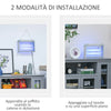Elettroinsetticida da Esterno e Interno con Lampada Antizanzare UV per 60m², Zanzariera Elettrica 20W, Grigio e bianco XG7849-011XG7