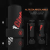 Sacco da Boxe da Terra Autoportante con Bersaglio Regolabile, Base Riempibile e Ventose, Nero  YQ1A91-302V00BKYQ1
