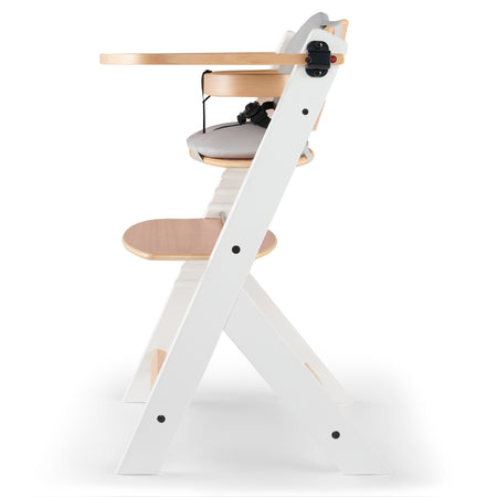 Seggiolone da Pappa 3 in 1 ENOCK con Cuscino Kinderkraft-Bianco