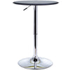 Tavolino br Tavolo Rotondo  63x67-93cm JK902-0071LK9 , soggiorno salotto bar pub longe bar basso nero bianco marrone grgio design moderno sala moderno alto divano