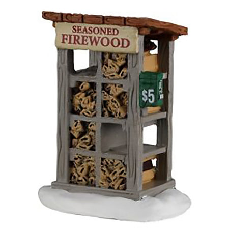 Accessori per villaggio di Natale con idranti, panchine, casella postale e bancarella, set da 4 pezzi